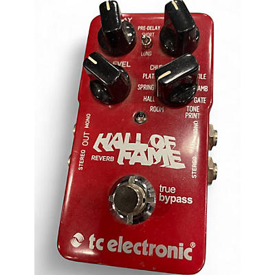 Used TC Electronic Hall Of Fame Reverb Effect Pedal