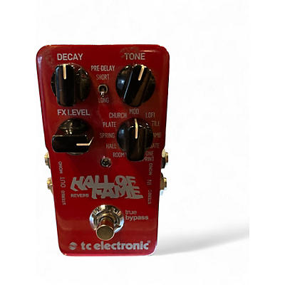 Used TC Electronic Hall Of Fame Reverb Effect Pedal