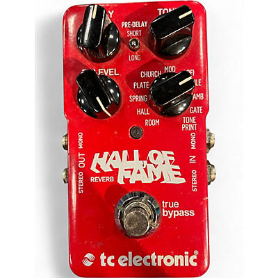 Used TC Electronic Hall Of Fame Reverb Effect Pedal