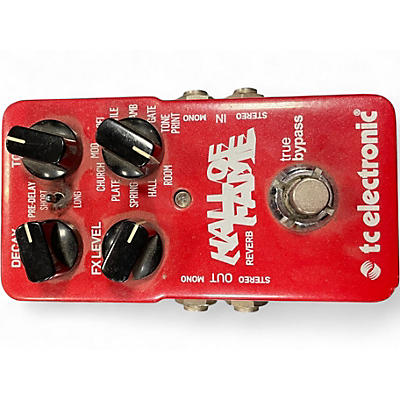 Used TC Electronic Hall Of Fame Reverb Effect Pedal