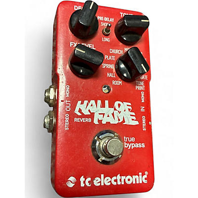 Used TC Electronic Hall Of Fame Reverb Effect Pedal