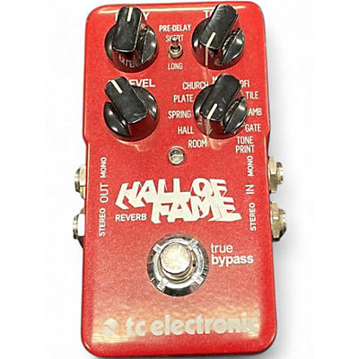 Used TC Electronic Hall Of Fame Reverb Effect Pedal