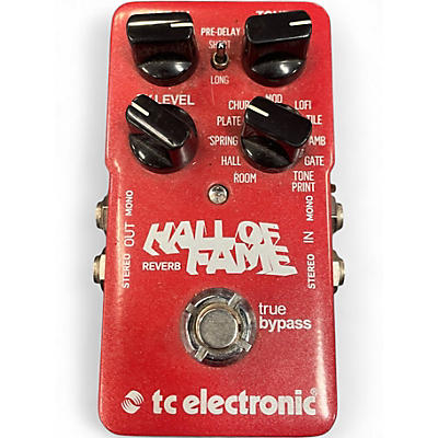 Used TC Electronic Hall Of Fame Reverb Effect Pedal