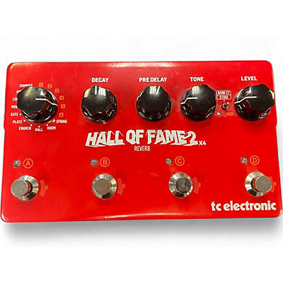 Used TC Electronic Hall of Fame 2x4 Effect Pedal