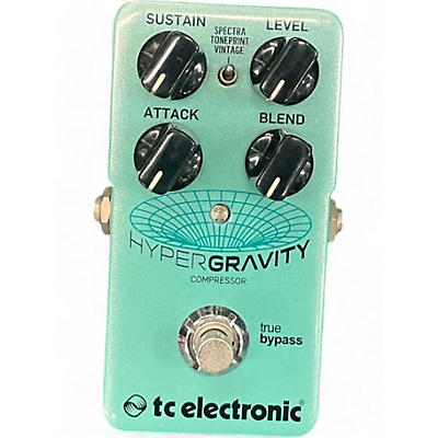 Used TC Electronic HyperGravity Compressor Effect Pedal