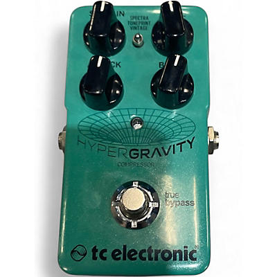 Used TC Electronic HyperGravity Compressor Effect Pedal