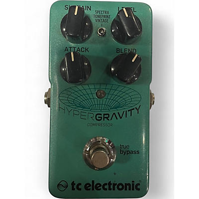 Used TC Electronic HyperGravity Compressor Effect Pedal