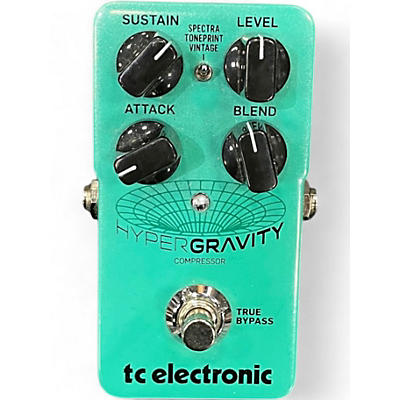Used TC Electronic HyperGravity Compressor Effect Pedal