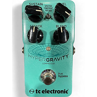 Used TC Electronic HyperGravity Compressor Effect Pedal