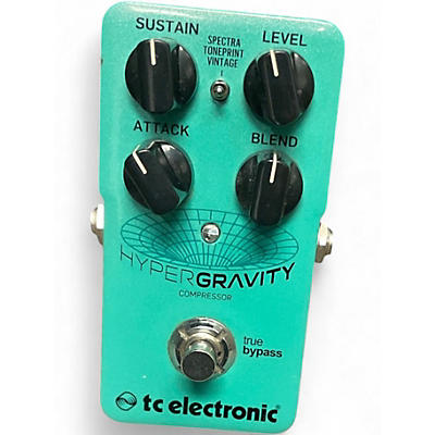 Used TC Electronic HyperGravity Compressor Effect Pedal