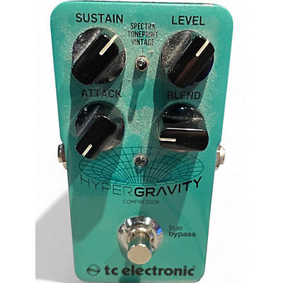 Used TC Electronic HyperGravity Compressor Effect Pedal