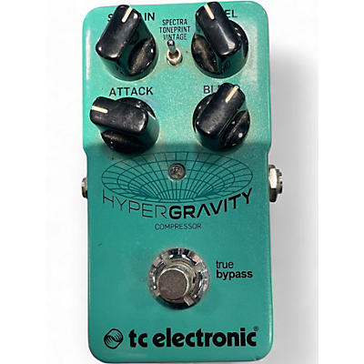 Used TC Electronic HyperGravity Compressor Effect Pedal