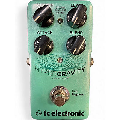 Used TC Electronic HyperGravity Compressor Effect Pedal