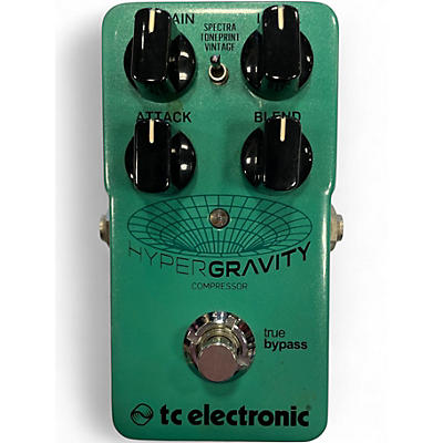 Used TC Electronic HyperGravity Compressor Effect Pedal