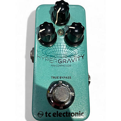 Used TC Electronic HyperGravity Compressor Mini Effect Pedal