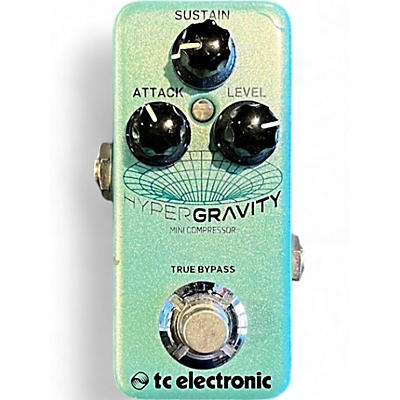 Used TC Electronic HyperGravity Compressor Mini Effect Pedal