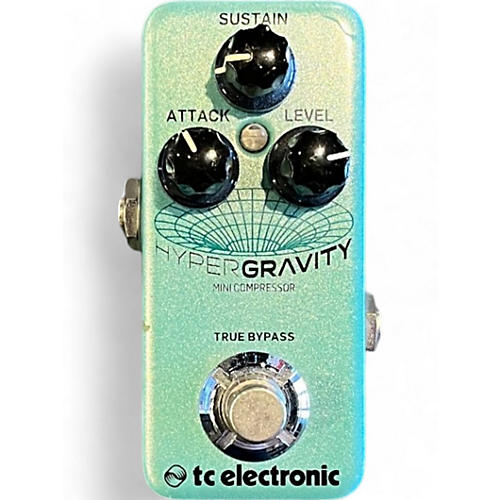 Used TC Electronic HyperGravity Compressor Mini Effect Pedal