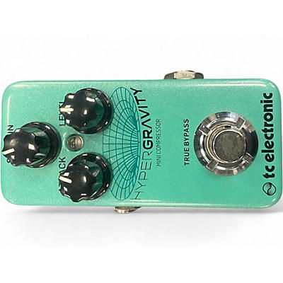 Used TC Electronic HyperGravity Compressor Mini Effect Pedal