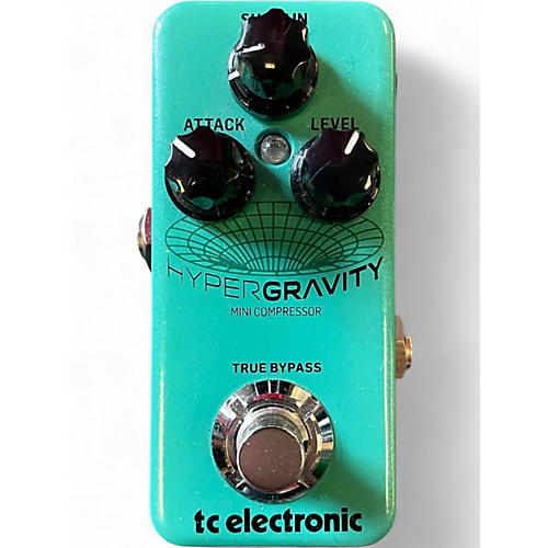 Used TC Electronic HyperGravity Compressor Mini Effect Pedal