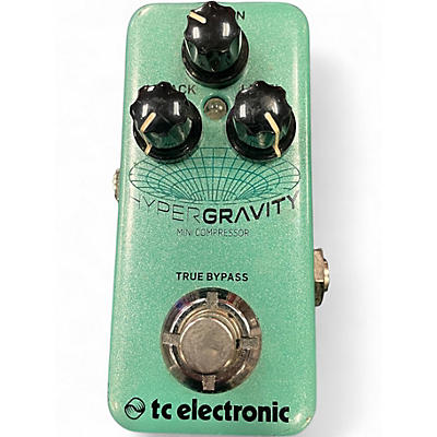 Used TC Electronic HyperGravity Compressor Mini Effect Pedal