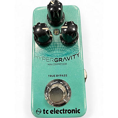 Used TC Electronic HyperGravity Compressor Mini Effect Pedal