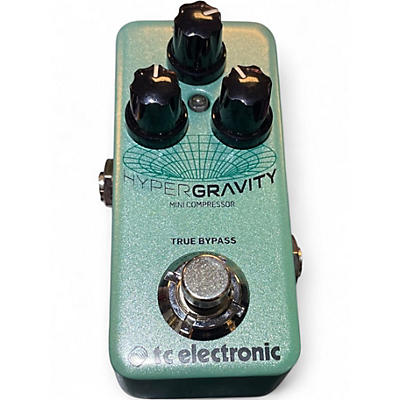 Used TC Electronic HyperGravity Compressor Mini Effect Pedal