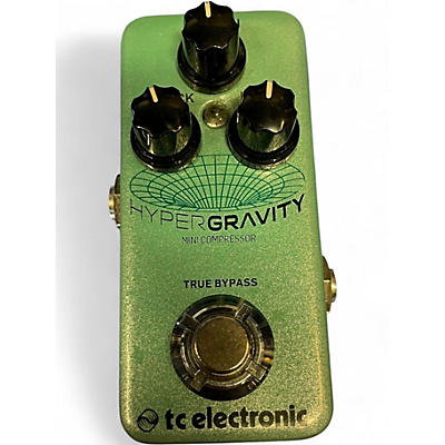 Used TC Electronic HyperGravity Compressor Mini Effect Pedal