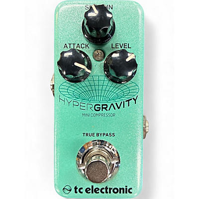 Used TC Electronic HyperGravity Compressor Mini Effect Pedal