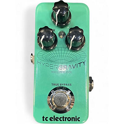 Used TC Electronic HyperGravity Compressor Mini Effect Pedal