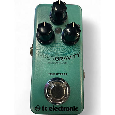 Used TC Electronic HyperGravity Compressor Mini Effect Pedal