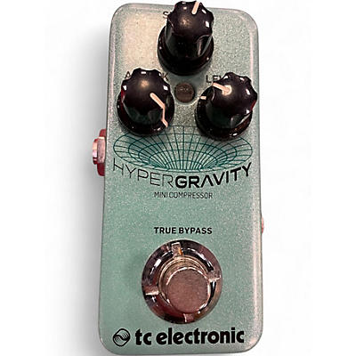 Used TC Electronic HyperGravity Compressor Mini Effect Pedal
