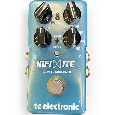 Used TC Electronic INFINITE SAMPLE SUSTAINER Effect Pedal
