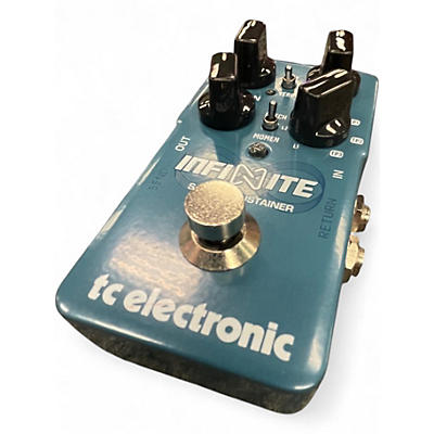 Used TC Electronic INFINITE SAMPLE SUSTAINER Effect Pedal