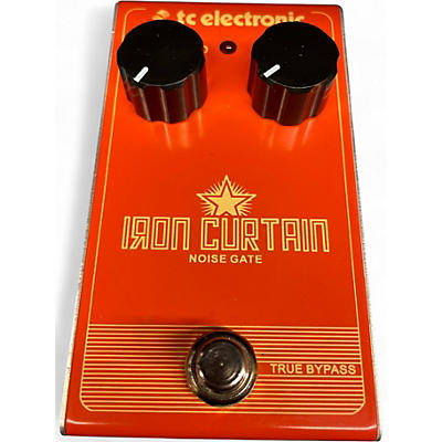 Used TC Electronic IRON CURTAIN NOISE GATE Effect Pedal