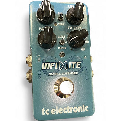Used TC Electronic Infinite Sample Sustainer Effect Pedal