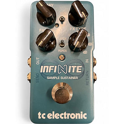 Used TC Electronic Infinite Sample Sustainer Effect Pedal
