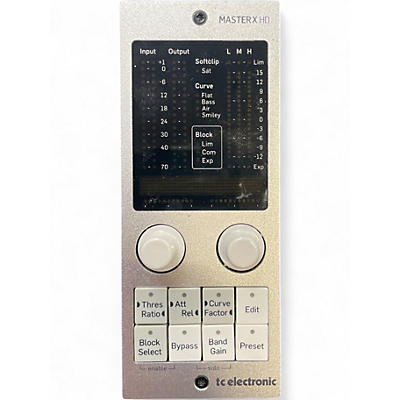 Used TC Electronic MASTER X HD-DT Multi Effects Processor