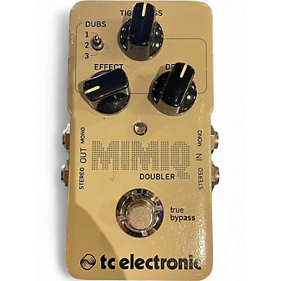 Used TC Electronic Mimiq Doubler Effect Pedal