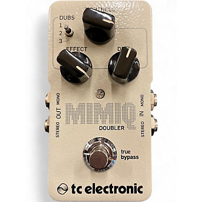 Used TC Electronic Mimiq Doubler Effect Pedal