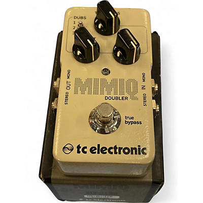 Used TC Electronic Mimiq Doubler Effect Pedal