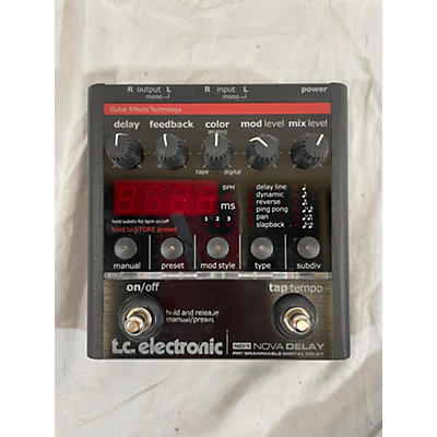 TC Electronic Used TC Electronic ND1 Nova Delay Effect Pedal