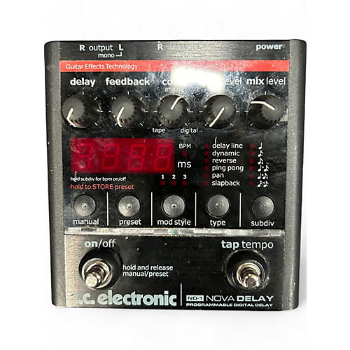 TC Electronic Used TC Electronic ND1 Nova Delay Effect Pedal