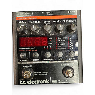 Used TC Electronic ND1 Nova Delay Effect Pedal