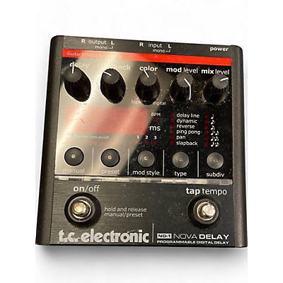 Used TC Electronic ND1 Nova Delay Effect Pedal