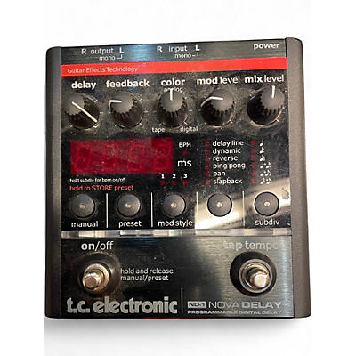 Used TC Electronic ND1 Nova Delay Effect Pedal