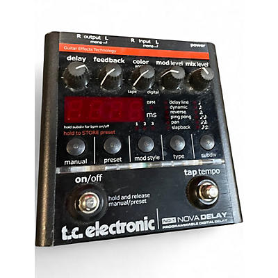 Used TC Electronic ND1 Nova Delay Effect Pedal