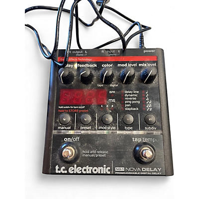 Used TC Electronic ND1 Nova Delay Effect Pedal