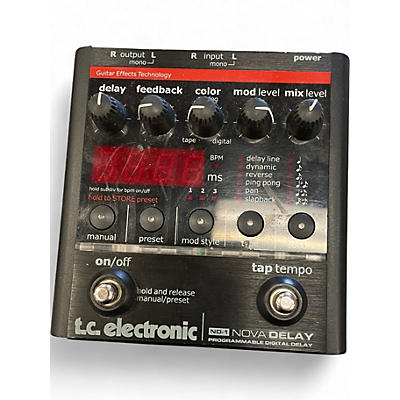 Used TC Electronic ND1 Nova Delay Effect Pedal