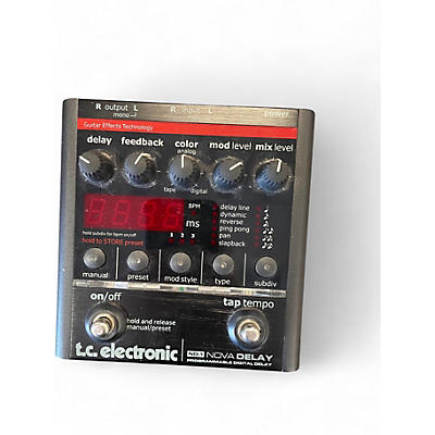 Used TC Electronic ND1 Nova Delay Effect Pedal