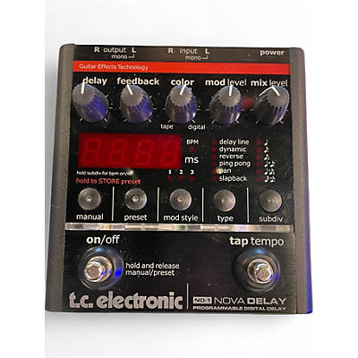 Used TC Electronic ND1 Nova Delay Effect Pedal